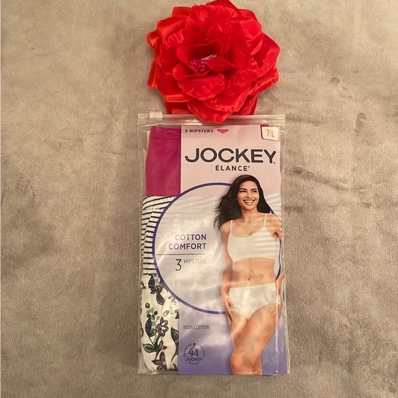 Jockey Intimates & Sleepwear Jockey 3 Pack Hipsters Panties Size 7l